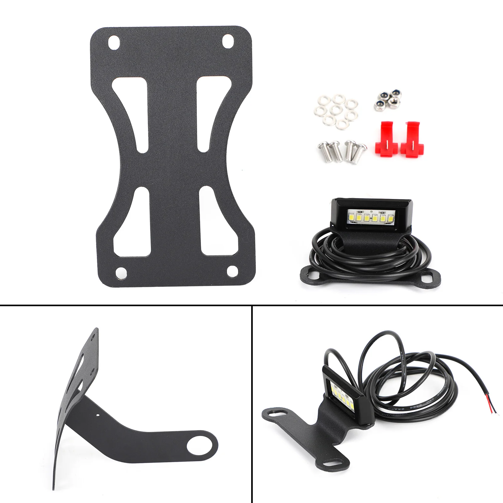 

Artudatech License Plate Holder Frame Bracket fit for SUZUKI HAYABUSA GSX-R 600 750 1000