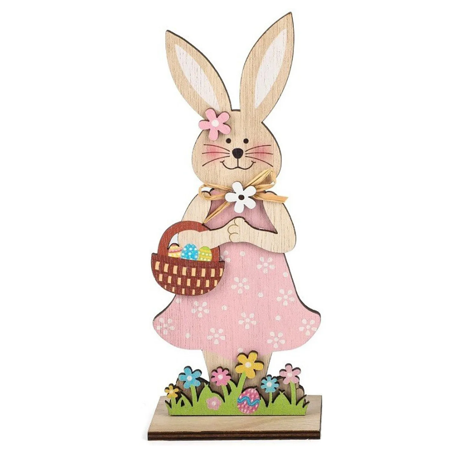 

Деревянный пасхальный кролик Gooparty