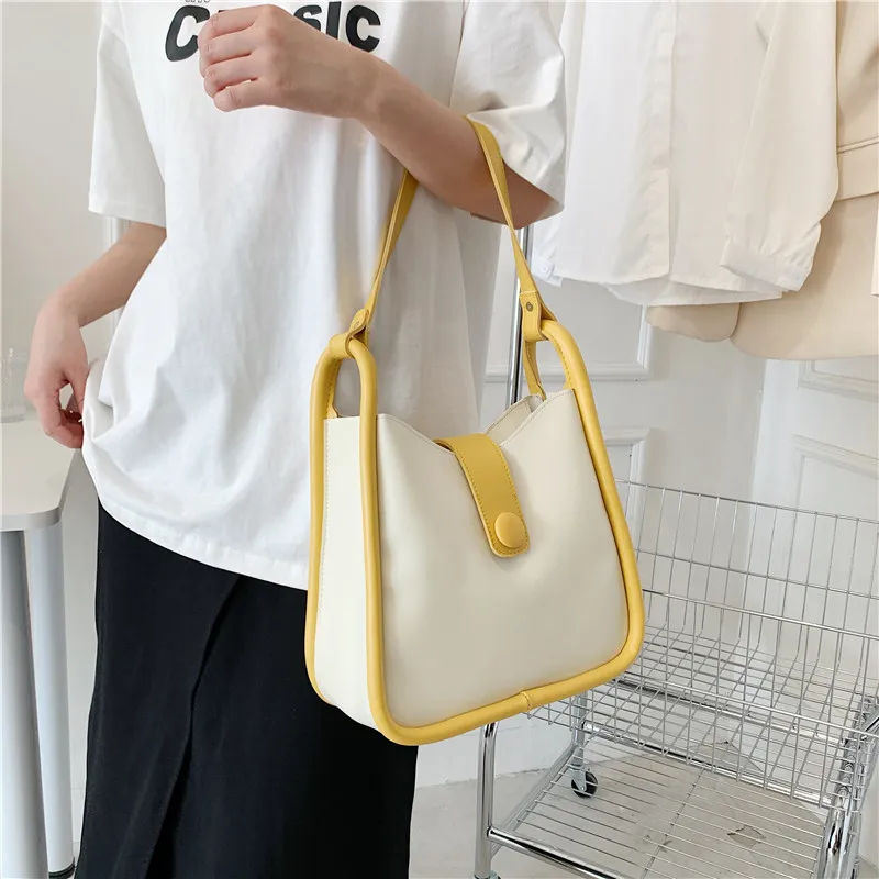 

Сумка-мешок женская на одно плечо, в стиле ретро, весна 2022