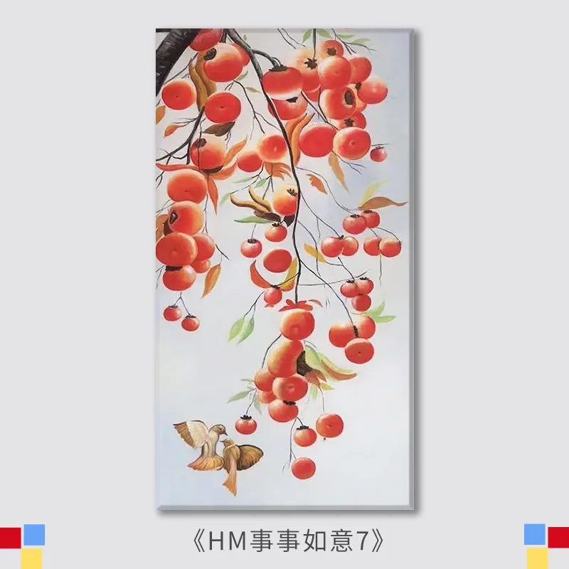 

00160Ann-Tulip diy Цифровая масляная живопись, картина маслом, акриловая Цветочная живопись, взрыв, ручная работа, пейзаж, живопись