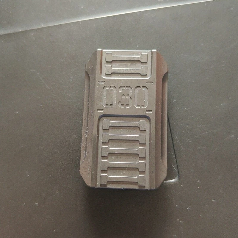Second-Hand EDC Iron Royal Brand Zirconium Material Mini Version No. 030 Box Accessories Complete enlarge