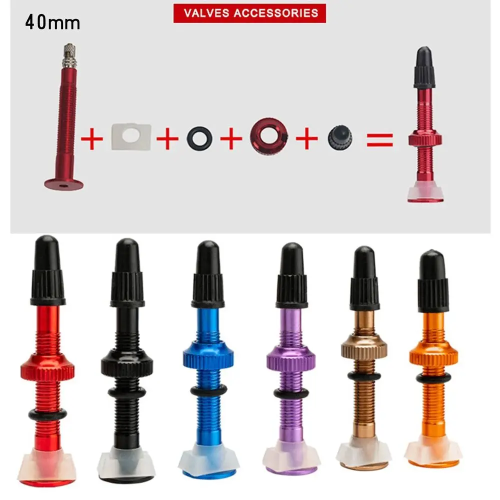 Велосипедные латунные клапаны Presta сплав длина 40 мм велосипедный клапан для