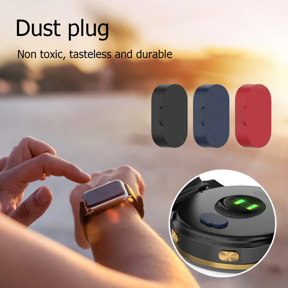 10pcs Silicone Anti-Dust Plug Cover Charging Port Protection Cap for Garmin Fenix 7 / 7S 7X Watch Accessories |