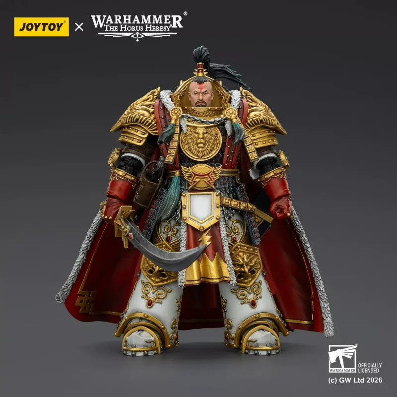 Фото Фигурка JOYTOY White Scars Legion: Примарх Джагатай, Пятый Легион, масштаб 1/18, подвижная, для демонстрации на рабочем столе, подарок №4