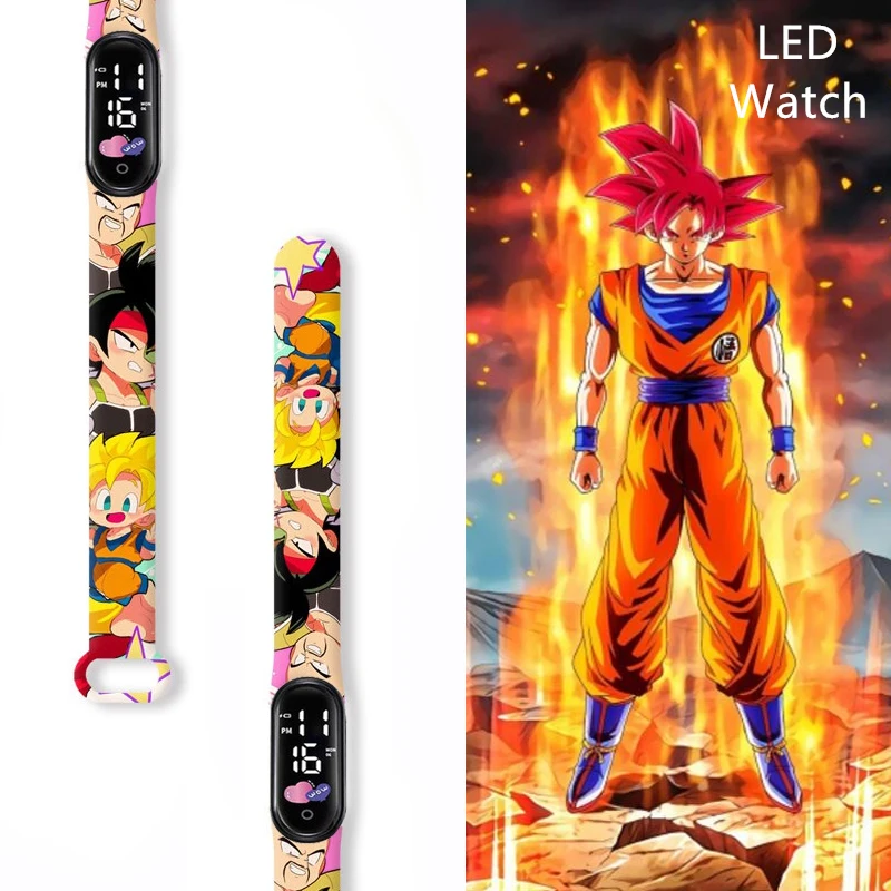 Часы Детские Водонепроницаемые с сенсорным экраном и цифровыми часами