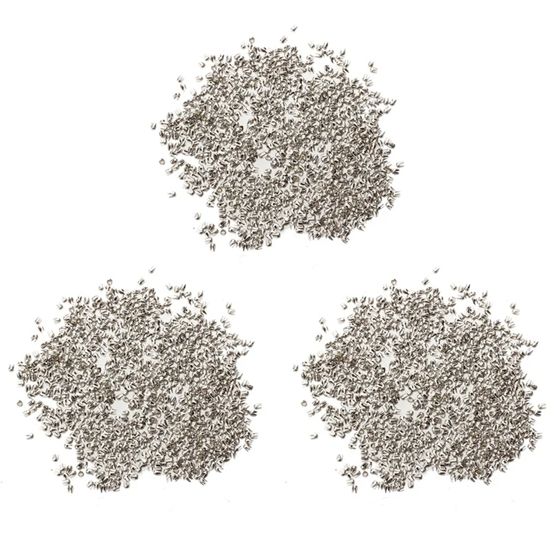 

3000 Silver Copper Round Rivet Spike Studs Spots DIY Rock Punk 2.5Mm