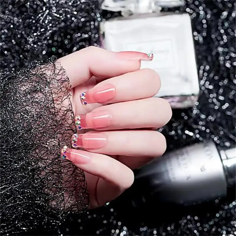 

15/30ML Crystal Glitter Nail Extension Gel Soak Off UV Phototherapy Varnish Gel Quick Building Nail Art Design Nail Polish TSLM1