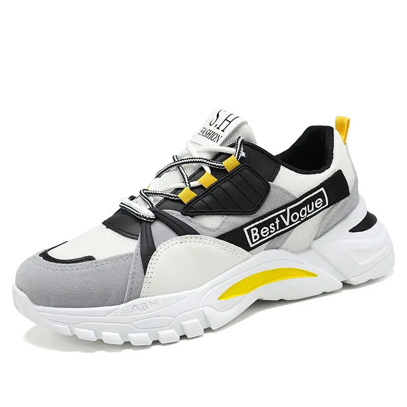 

Summer All-match Sneakers Men Breathable Comfortable Sports Shoes Trend Casual Running Shoes Soft Bottom Non-slip Casual Shoes