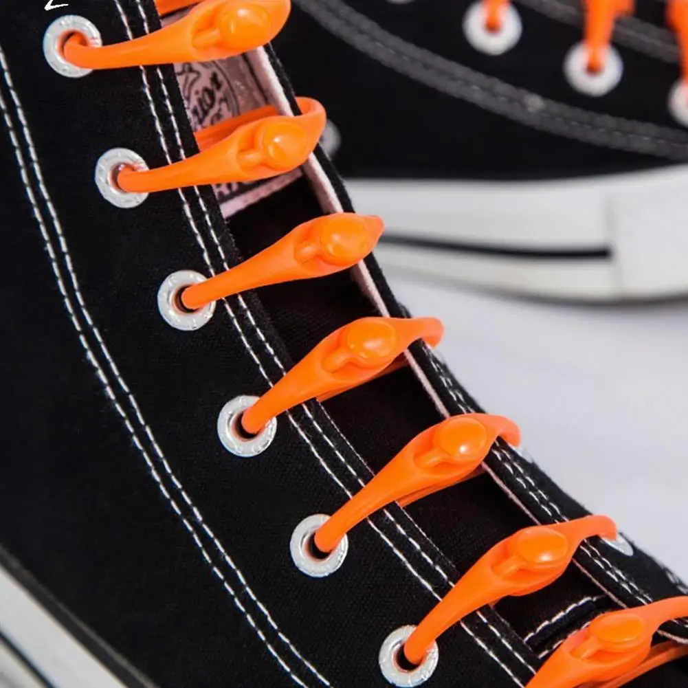 

Stretch Silicone Shoelaces No Tie Shoe Laces Elastic Laces Sneakers Adults Kids Lazy Shoelace For Shoes Rubber