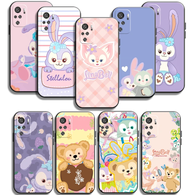 

Disney StellaLou Phone Cases For Xiaomi Redmi Note 9T 9A 9T 8A 8 2021 7 8 Pro Note 8 9 Back Cover Soft TPU Funda Carcasa Coque