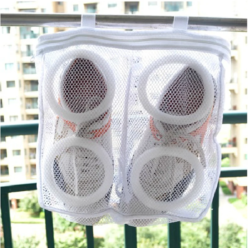 

Shoes Washing Bags Washing Bags Mesh Laundry Bag Protective Organizer Lazy Shoes Underwear Bra Shoes Convenient Airing Dry Tool