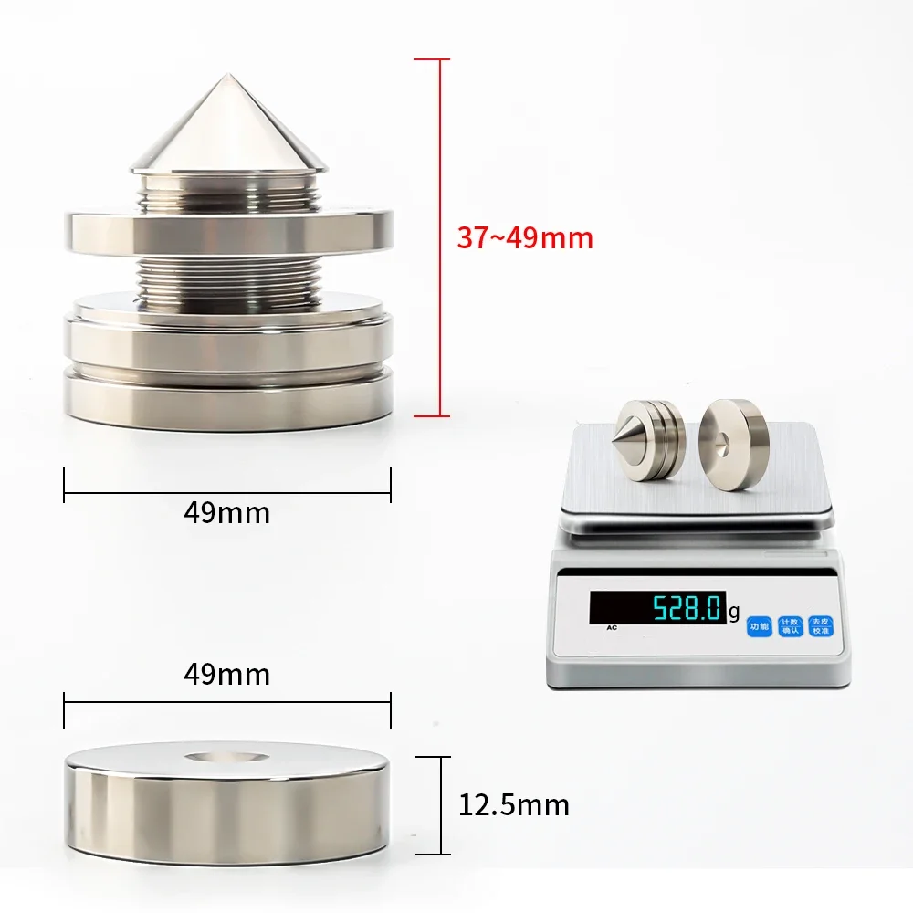 4 комплекта IF4939SS шипы для динамиков из нержавеющей стали регулируемые