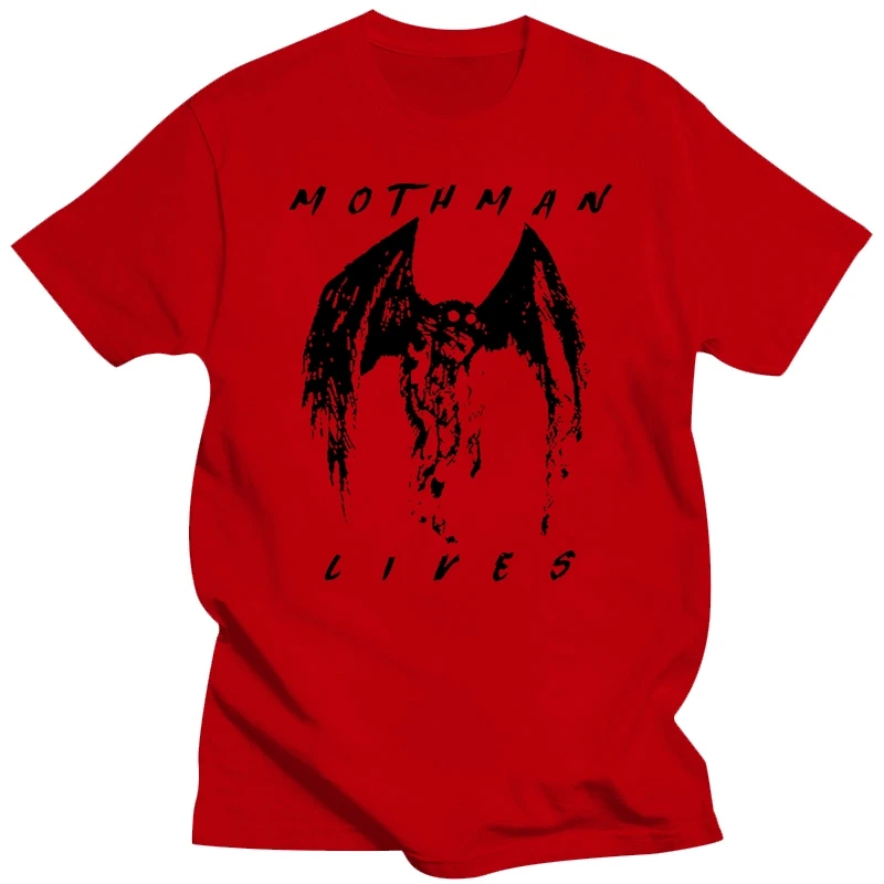 Рубашка MOTHMAN LIVES Криптозология Неразравенные таины x файлы НЛО древние