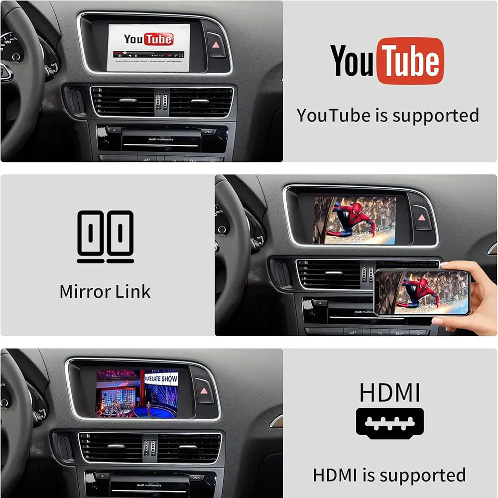 Беспроводной автомобильный обновленный комплект Android декодер для Audi A4 A5 S4 S5 RS4 RS5 Q5