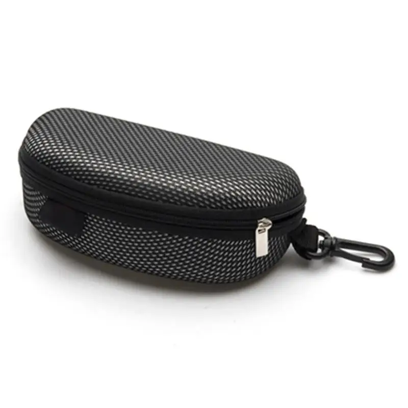 

New Glasses Case Explosion Model Fashion Multi-style Oxford Bra Chain Mirror Box Bag Black Hook Compression Sunglasses Boxs