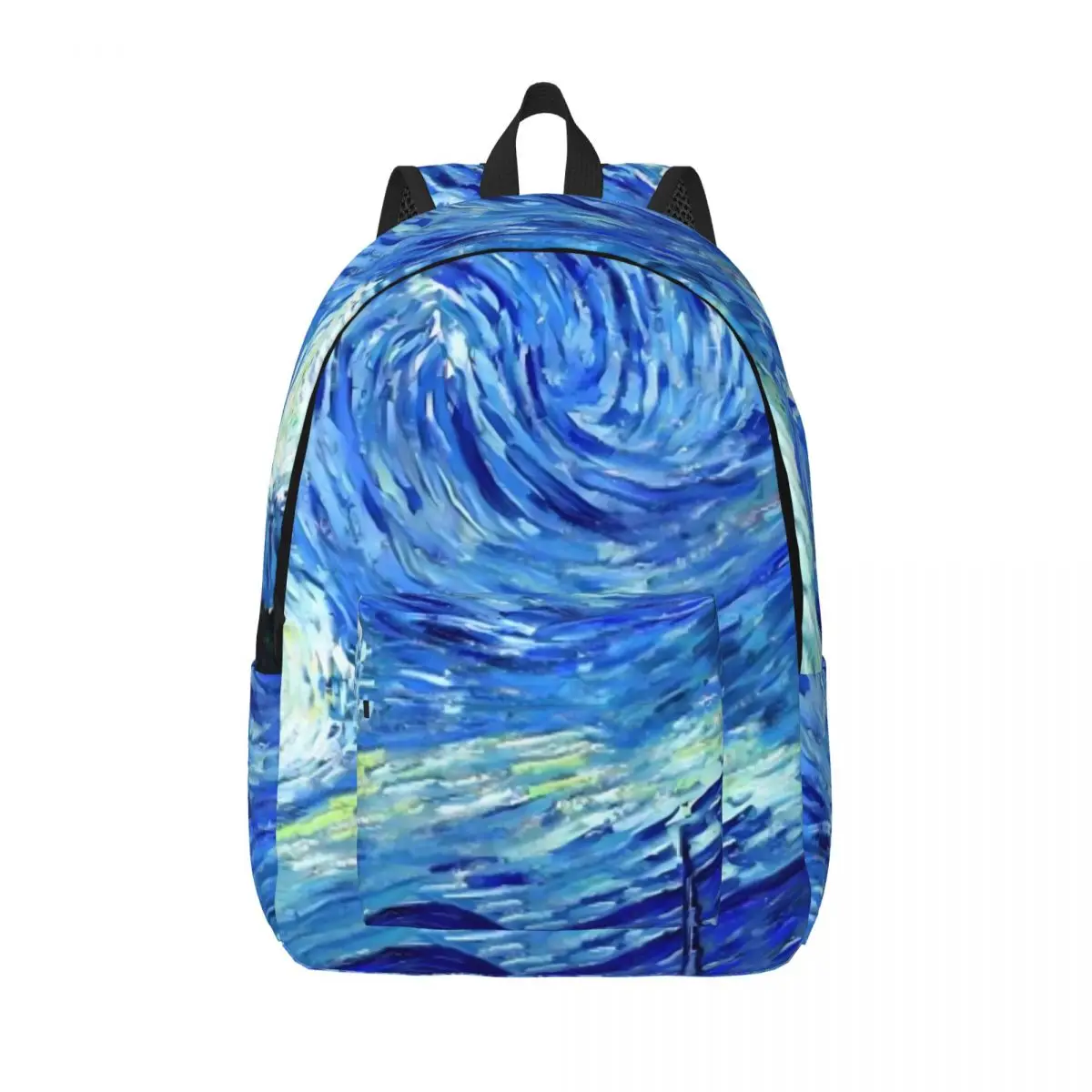 

Van Gogh Artwork Backpack Women Men Starry Night Print Large Backpacks Elegant High School Bags University Design Rucksack