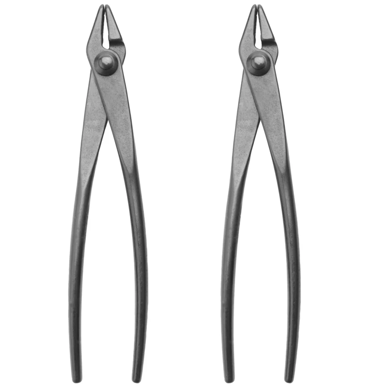 

Promotion! 2Pcs 20Cm Round Edge Steel Garden Pruning Wire Drawing Pliers Shears Thick Branches Cutter Scissors Bonsai Tools