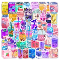 103050pcs cartoon cute ins style drink graffiti stickers for kids toys luggage laptop ipad skateboard stickers wholesale