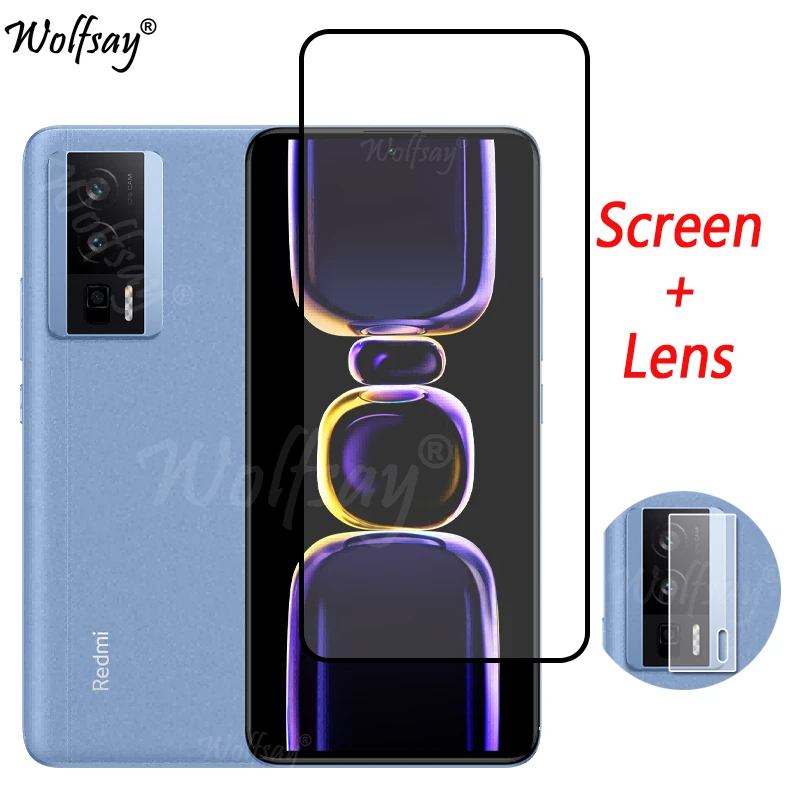 

Full Cover Tempered Glass For Xiaomi Redmi K60 Screen Protector For Redmi K60 K60E K50 Ultra Camera Glass For Redmi K60 Glass