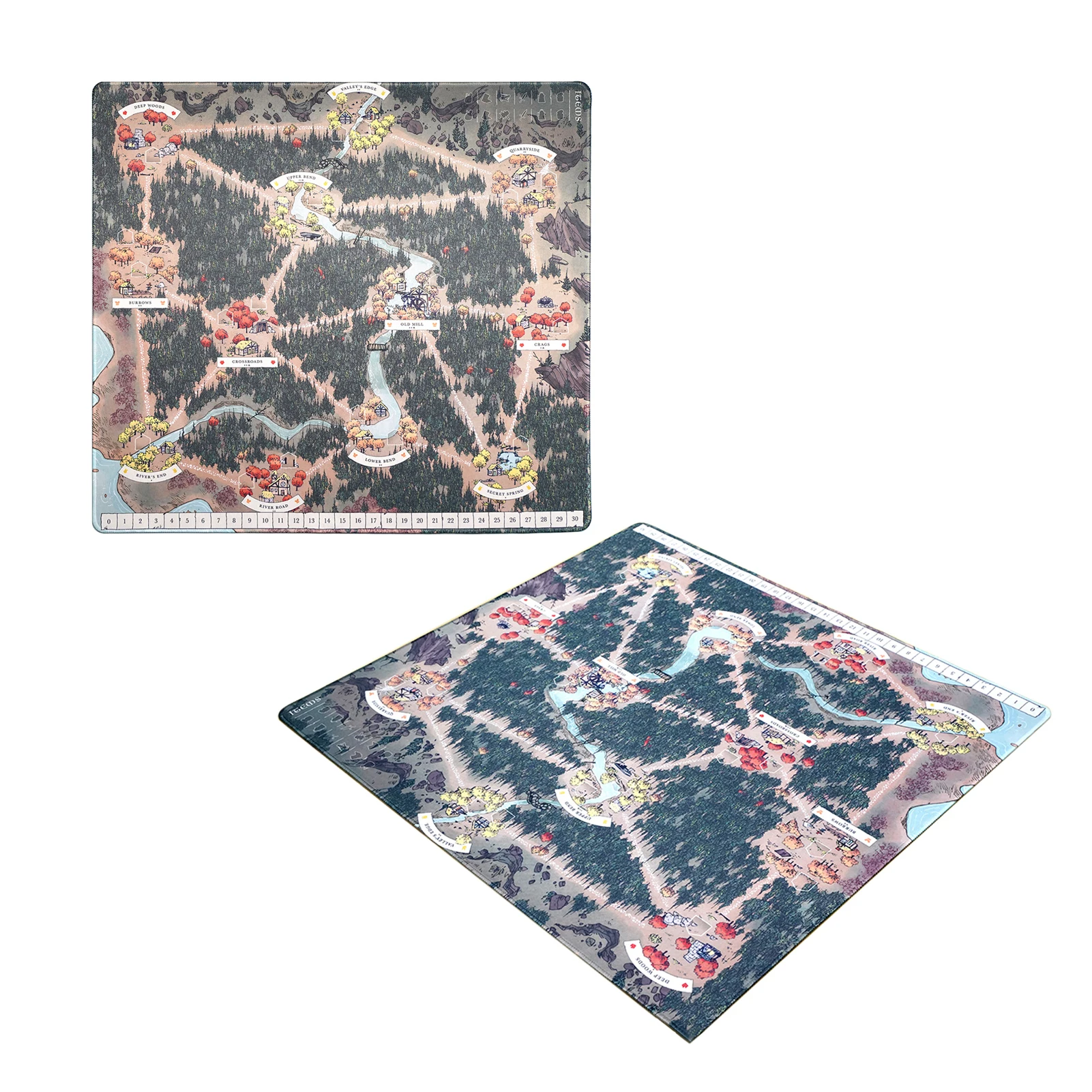 

King Of The Jungle Battlefield Game Mat Embroidered Constellation Divination Special Game Tablecloth Tarot Mat Tablecloths