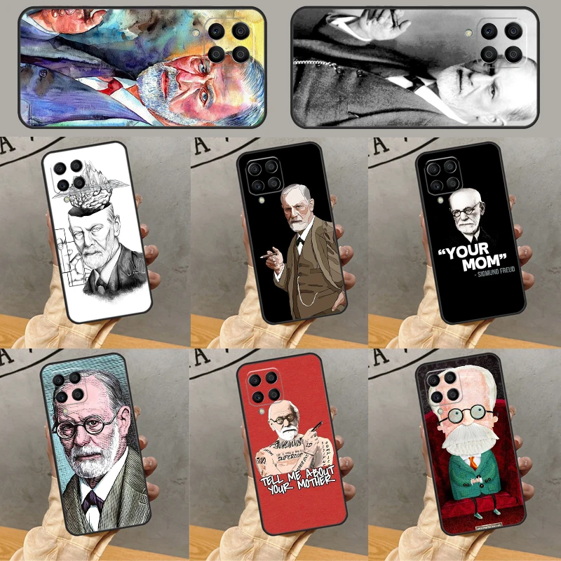 Фото Чехол Sigmund Freud для Samsung Galaxy M32 M52 M31 M16 M11 M21 M13 M33 M35 M53 M55 M15 M14 M34 M54 M12 M06 №1