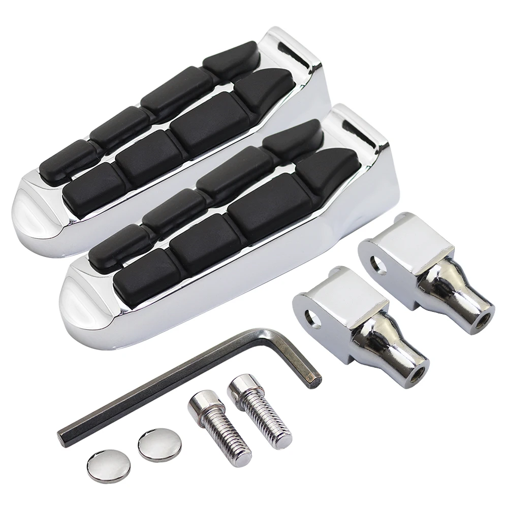 

Motorcycle Front Foot Rest Pegs Footrests For Honda 1100 Spirit 1999-2007, Shadow 750 Ace/Aero/Spirit/Phantom/RS 2000-2013