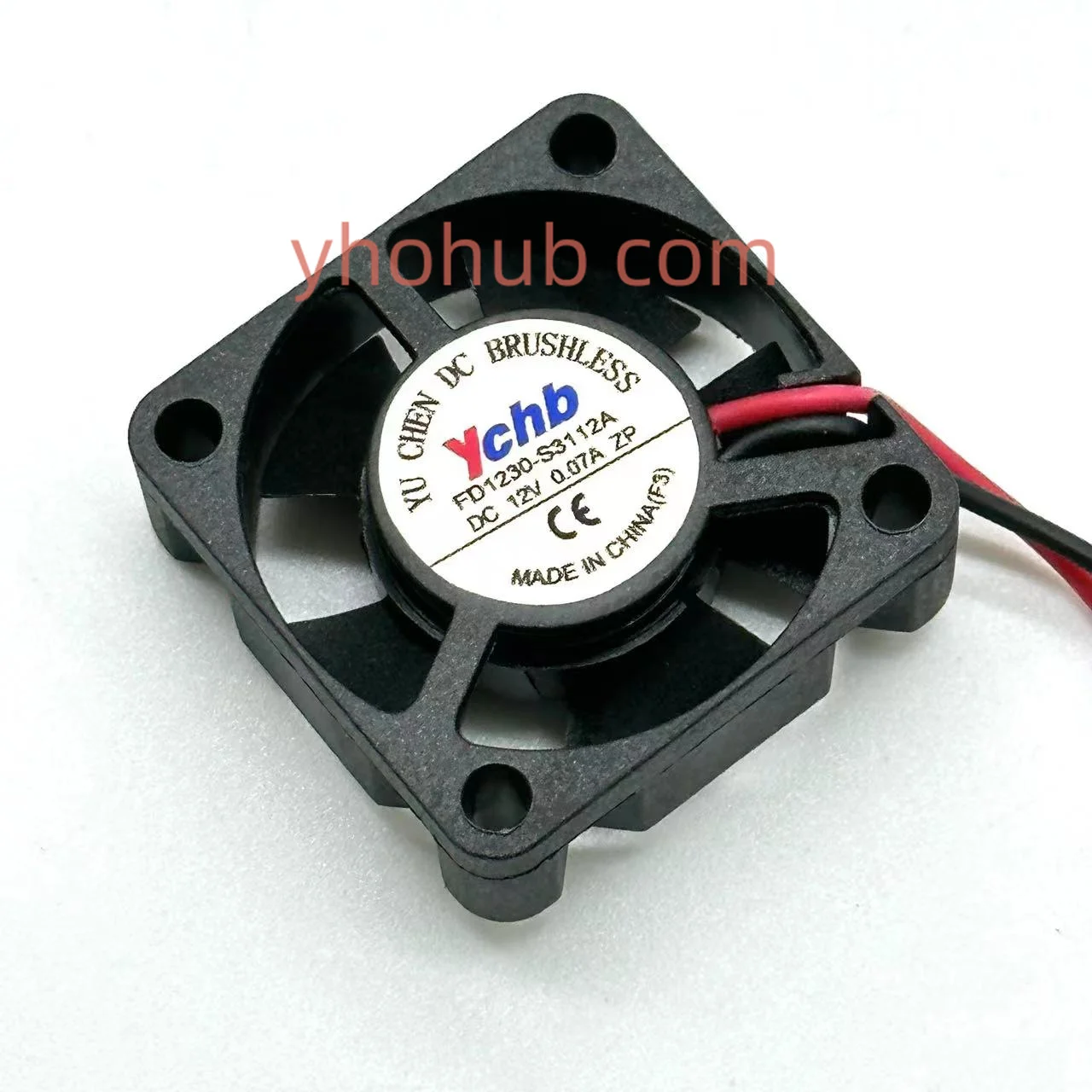 Ychb FD1230-S3112A DC 12V 0.07A 30x30x10mm 2-проводной Вентилятор охлаждения сервера