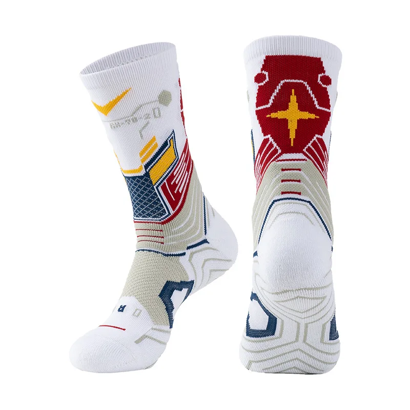 3pair New Basketball Socks Sport For Men Women Outdoor Cycling Climbing Running Breathable Adult Non-Slip Middle Towel Socks