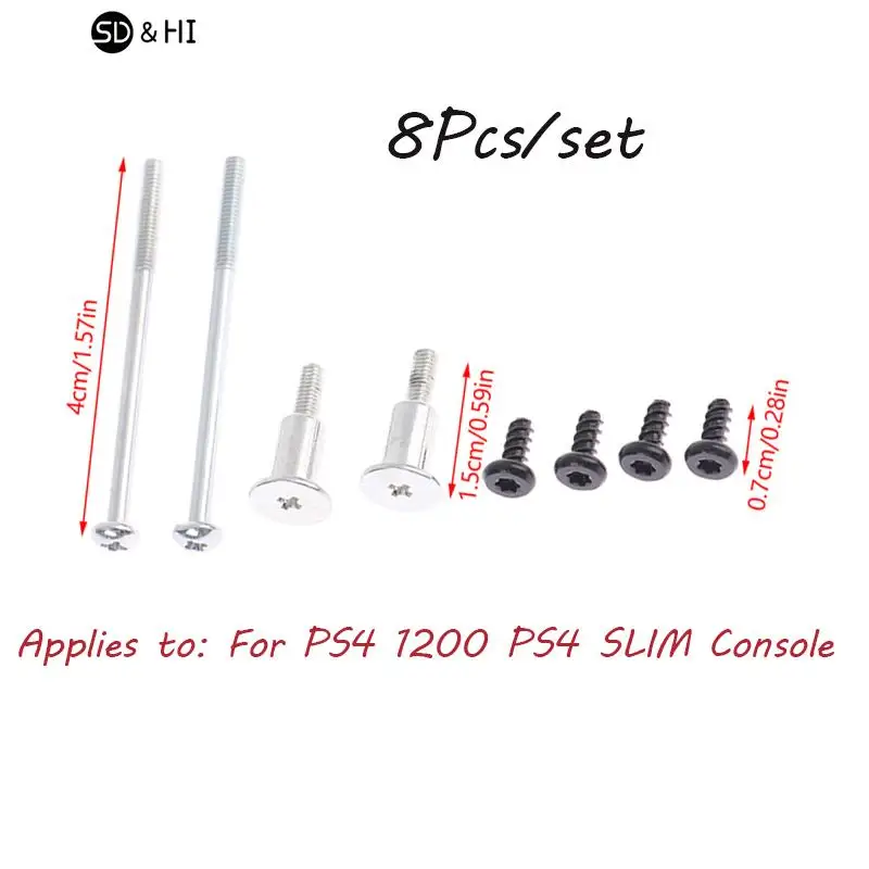 8 шт./комплект винты для консоли PS4