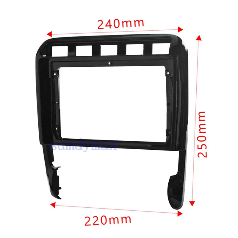9-дюймовый автомобильный радиоприемник для Porsche Cayenne 2002-2012 большой экран 2 Din Android