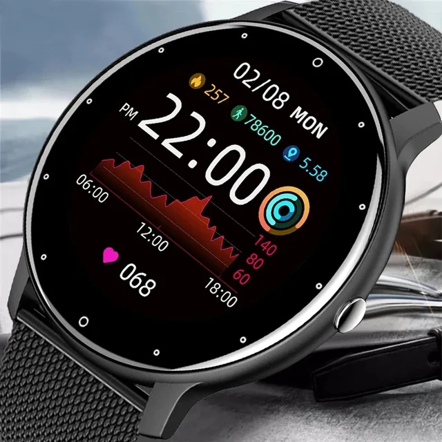 Smartwatch - Bluetooth - Waterproof - Heart Rate - Fitness Tracker 1