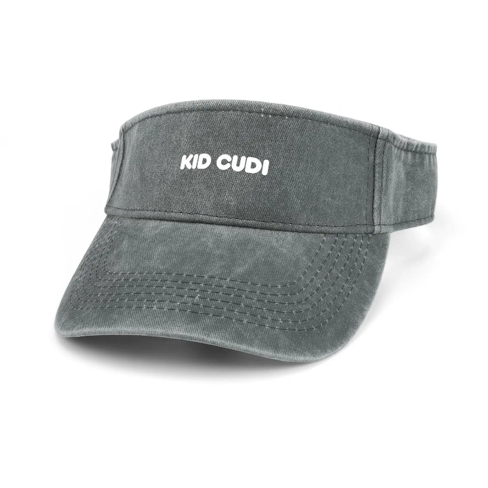 

Kid Cudi Sun Visor Leaky Top Cowboy Hats Mens Womens Pop Customize DIY Cap Sports Baseball Tennis Golf Caps Empty Open Top Hat
