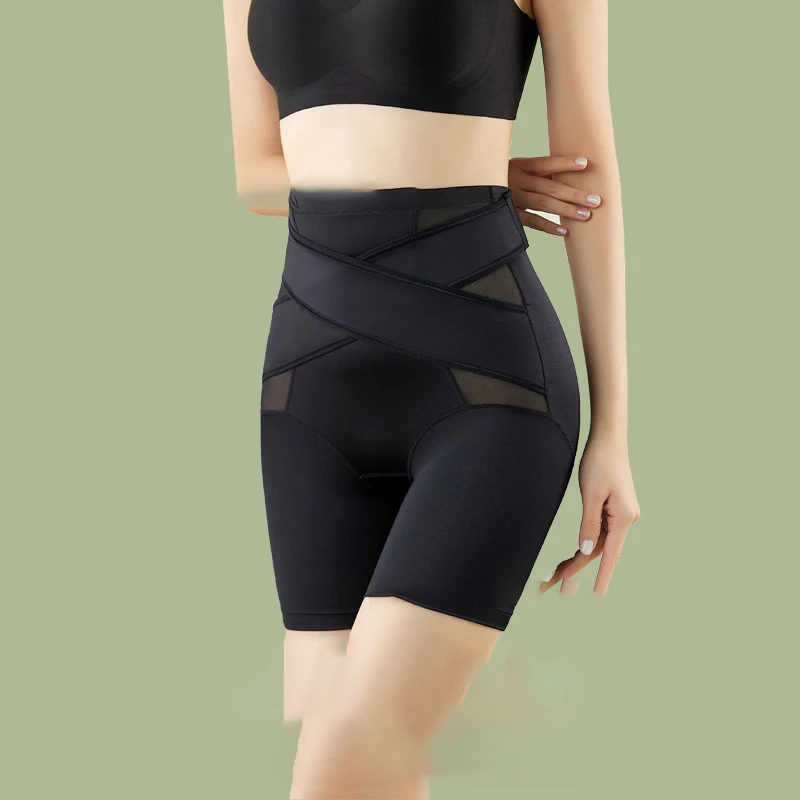 Шорты Flarixa женские для тренировки талии утягивающие живот с завышенной талией
