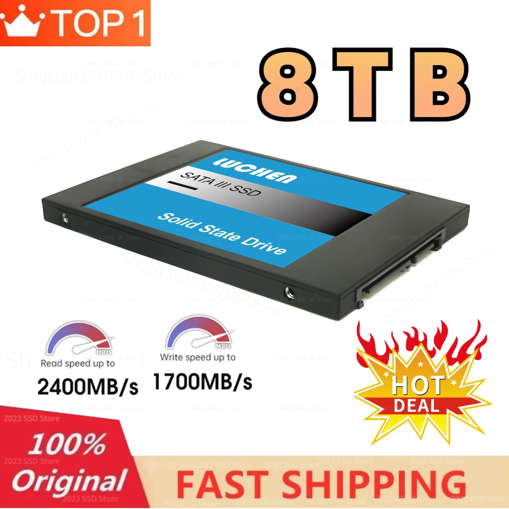 

8TB Red SA500 SSD Solid State Drive M.2/SATA 3 Interface Network Storage Capacity 1TB/2TB High Speed Transfer Solid State Drive