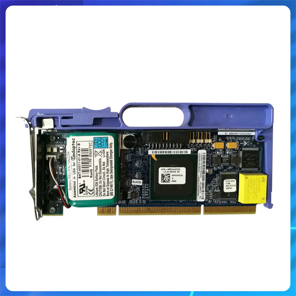 

Original for IBM XSeries X366 X3850 X460 8I SAS RAID Array Card /with Cache Battery 256M 39R8731 13N2256 8i SAS Controller PCI-x