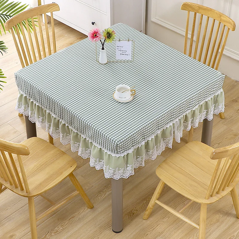 

Square table cover, mahjong machine tablecloth cover, household grid