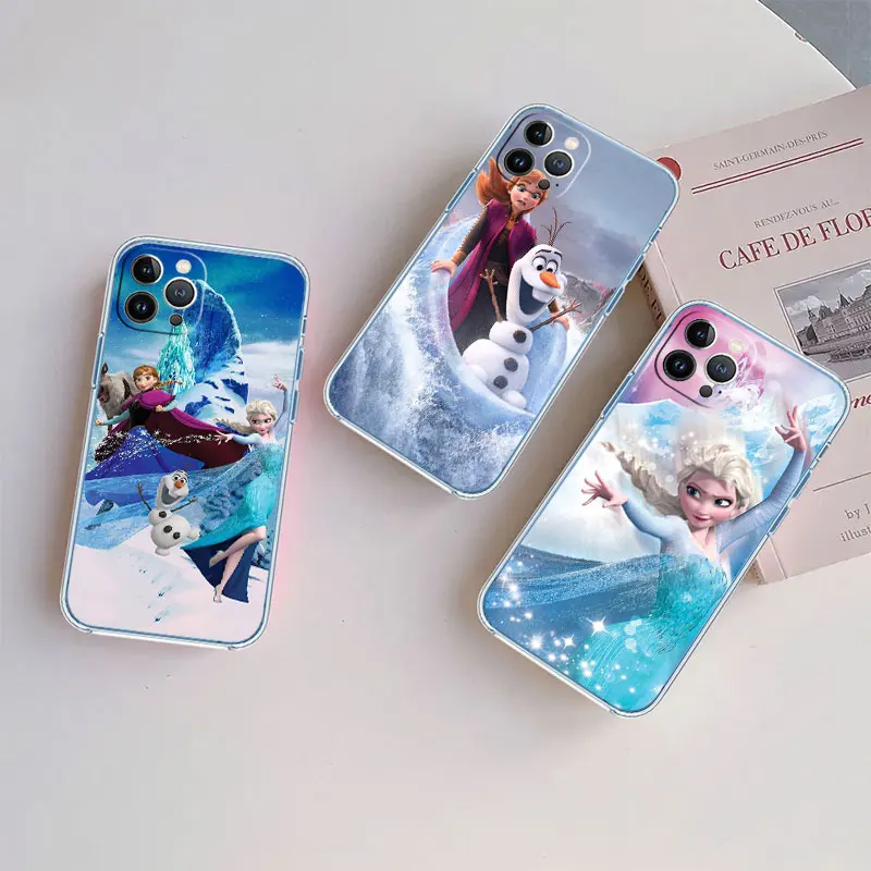 Фото Прозрачный чехол для телефона ED20 Frozen Olaf Elsa Anna для LG K22 K30 K40 K40S K41 K42 K50 K50S K51 K51S K52 K61 K62 K71 K92 Q61 №5