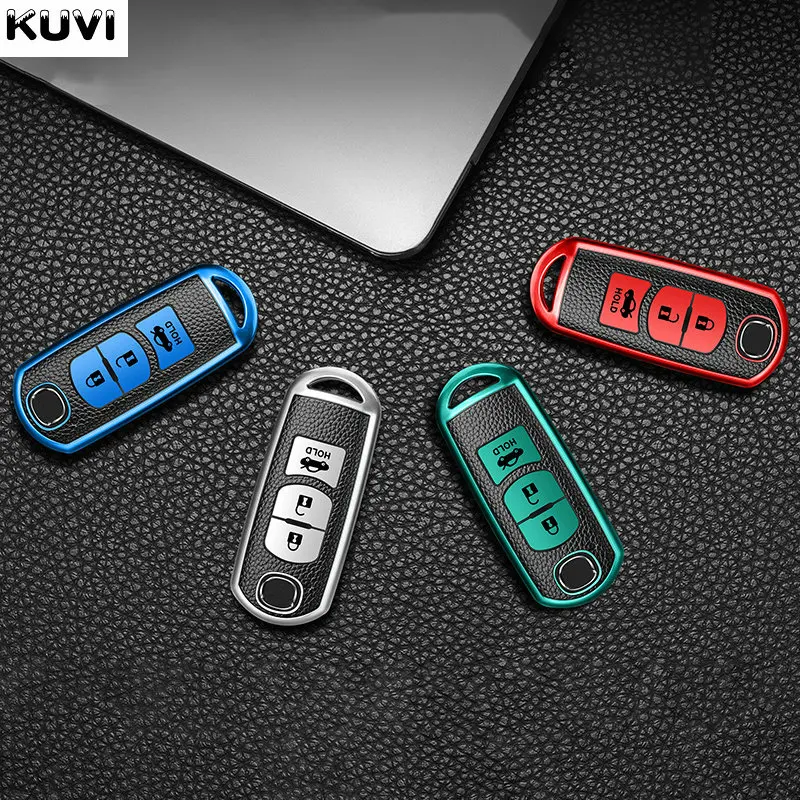 

Promotion TPU Car Remote Key Case Cover Shell For Mazda 2 3 5 6 BL BM GJ Atenza Axela Demio CX-3 CX3 CX-5 CX5 CX7 CX-9 CX8 Keyle
