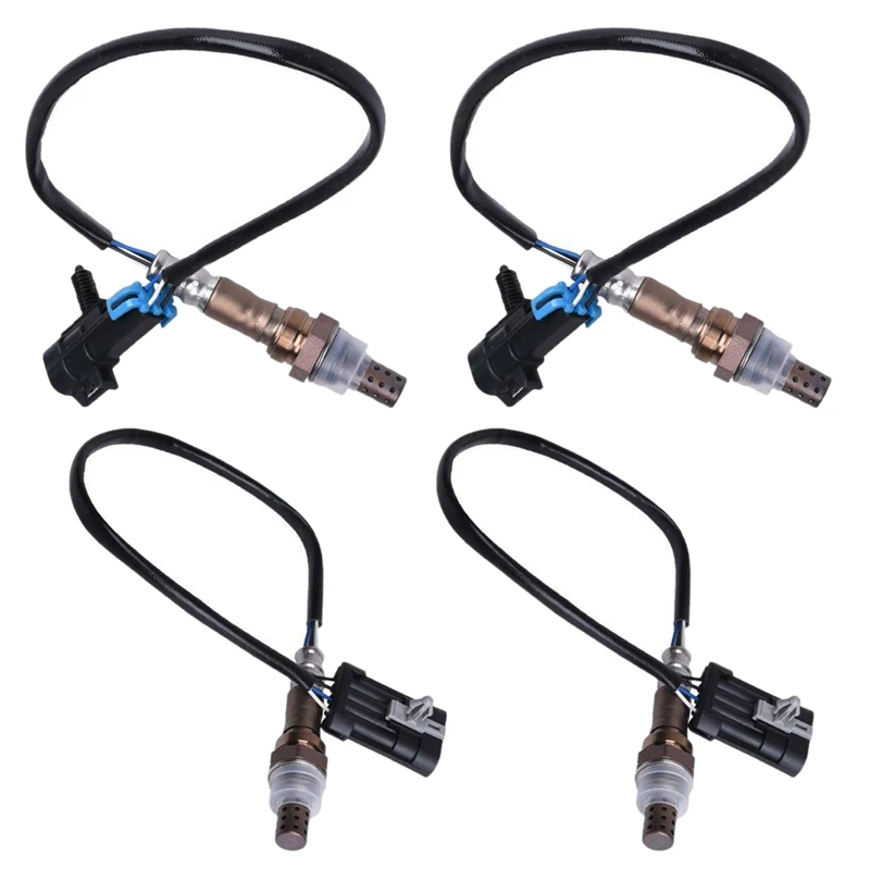 

4Pcs Upstream&Downstream O2 Lambda Oxygen Sensor Auto Parts Sensor Downstream Sensor for Chevy Silverado 1500 96-02