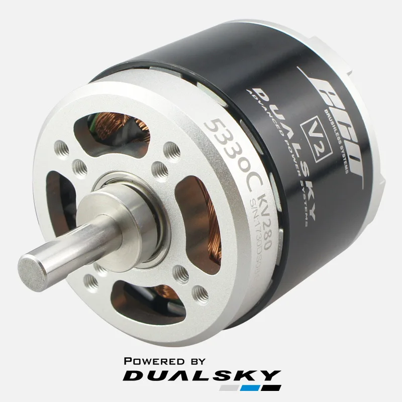 DUALSKY ECO 5330C 205KV 280KV бесщеточный двигатель внешний ротор модель самолета с