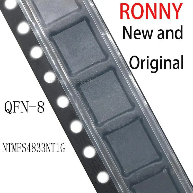 Новые и оригинальные 10 шт, NTMFS4833N 4833N QFN-8 NTMFS4833NT1G