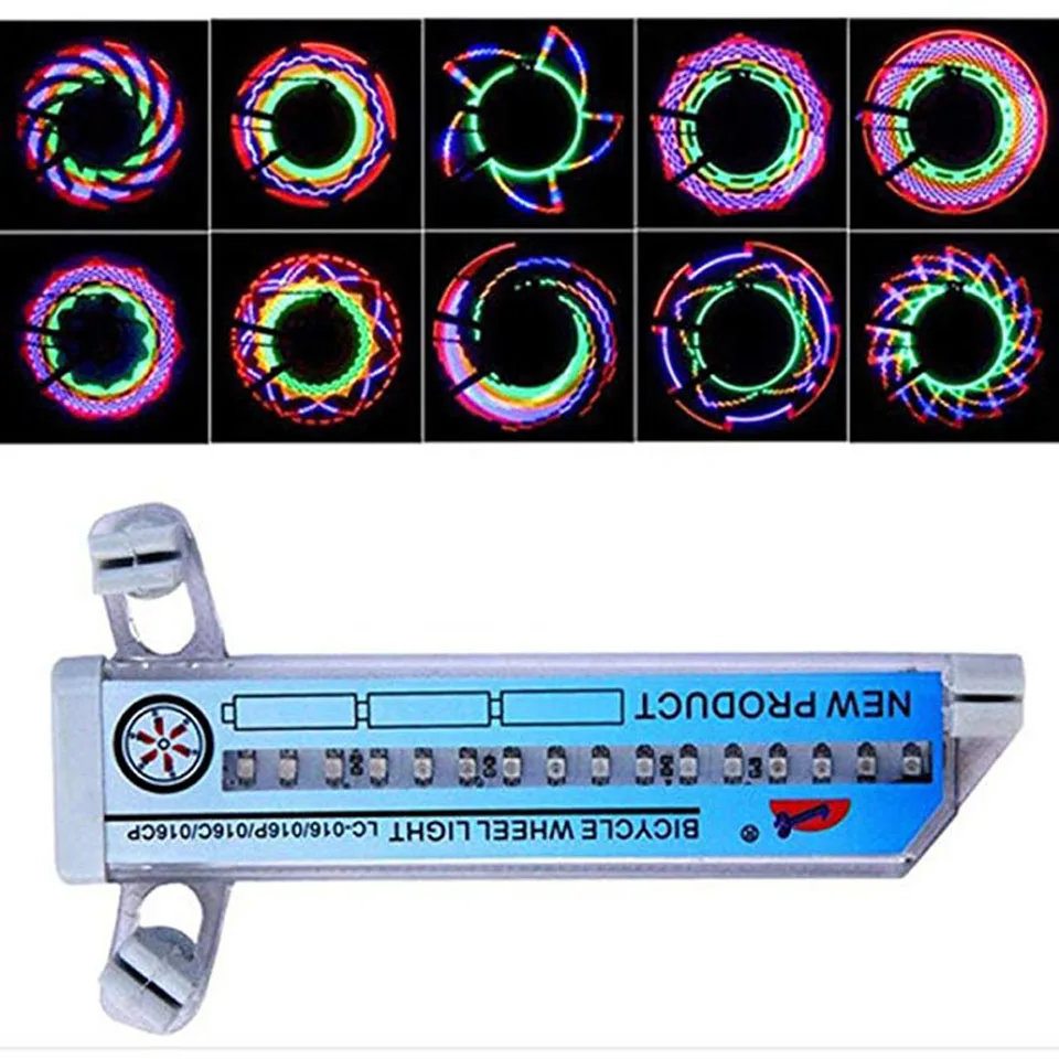 Фонасветильник для велосипедного освещения 32 светодисветодиодный колеса 24