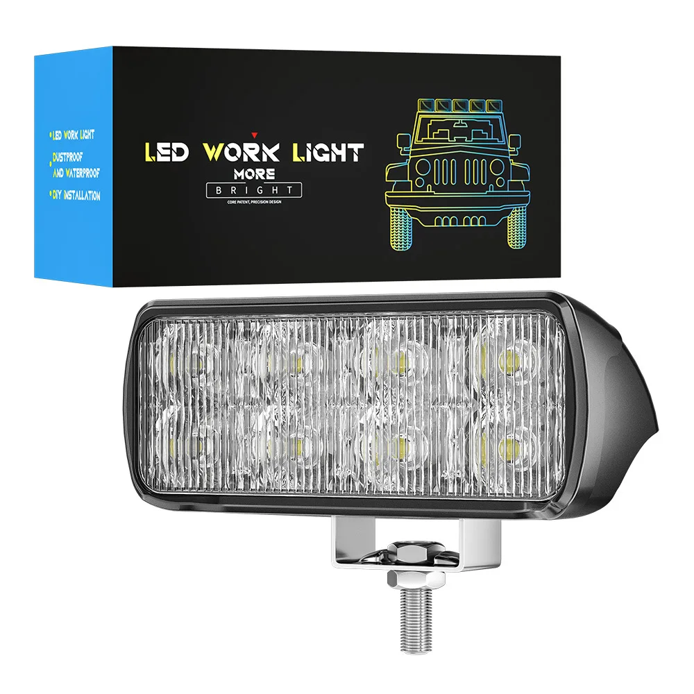 

Новый Миниатюрный Автомобильный Светодиодный Рабочий Фонарь С 8 Лампами, Проектор Для Вилочного Погрузчика, Рабочий Свет 6500K