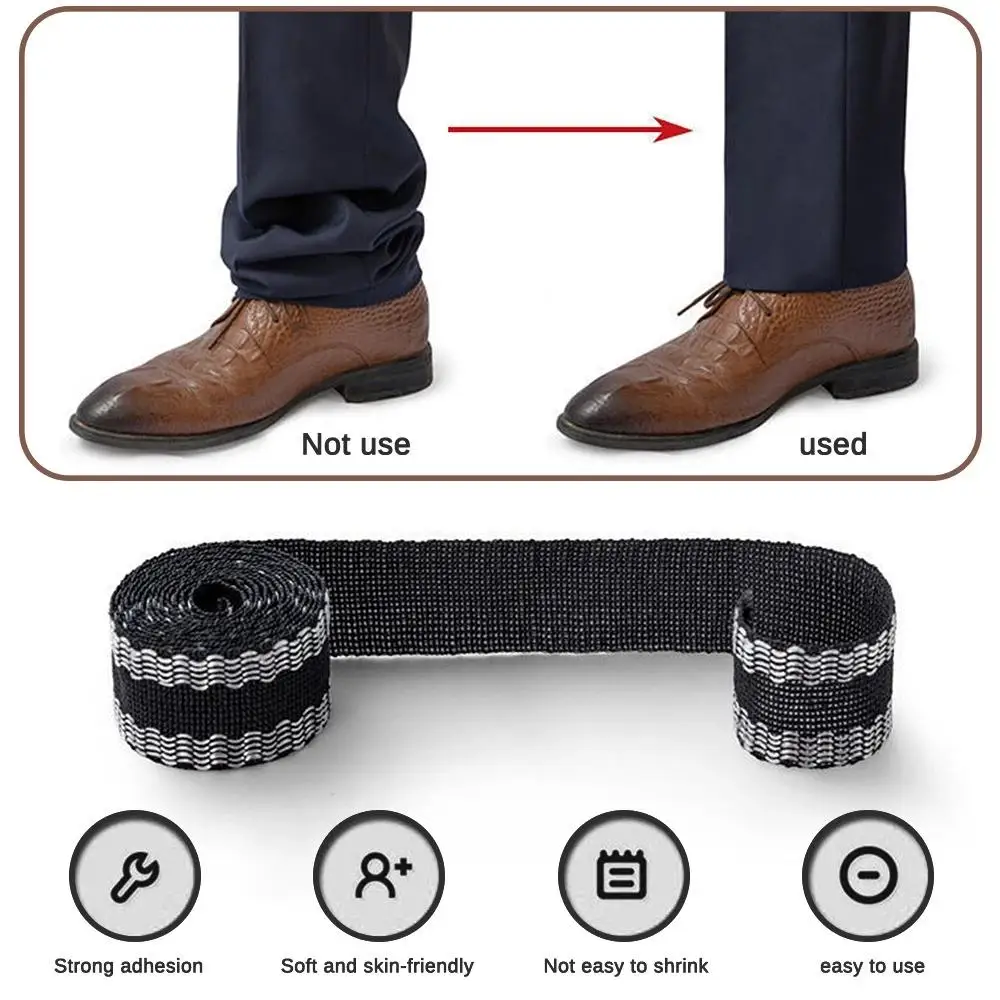

Self-Adhesive Pants Paste Pants Edge Shorten Iron on Pants Edge Shorten Repair Jeans Clothes Length Adjust DIY Sewing Fabric
