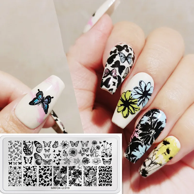 Трафареты для маникюра и стемпинга |