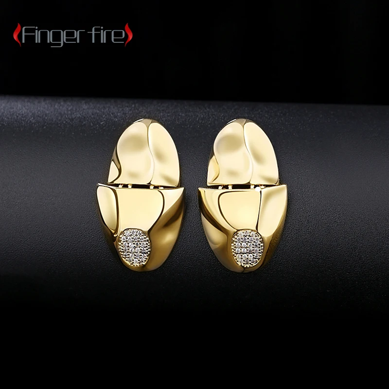 

Fashion Gold Plated Cicada Shape Earrings Women Anniversary Gift Beach Party Jewelry Quality Working Noble