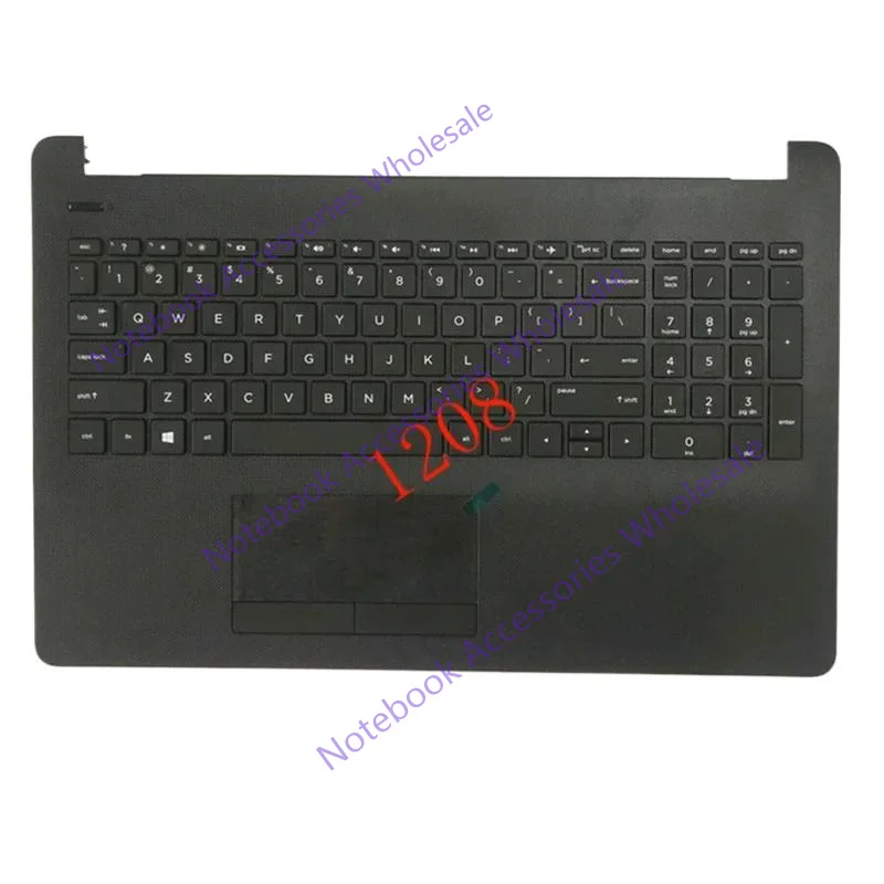 Фото WW для HP 15-bw 15-bs TPN-C129 C130 250 255 G6, чехол для подставки для рук ноутбука, верхняя крышка, клавиатура №3