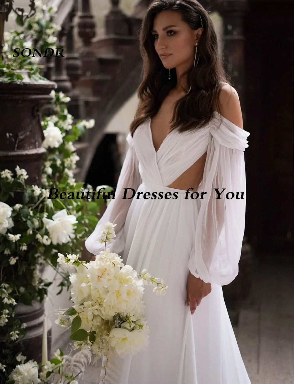 Шифоновое Свадебное Платье фото 27