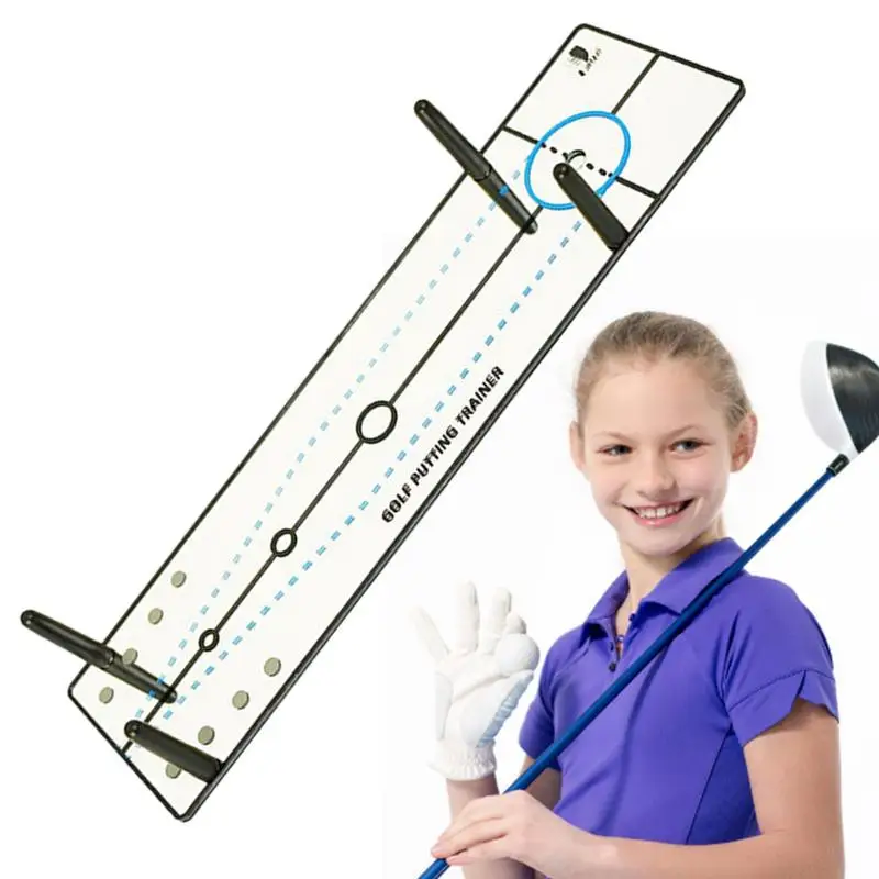 

Golf Groove Putting Mirror Portable Swing Training Aids Effective Putting Aid Putter Mirror Alignment Training Aid Swing Trainer