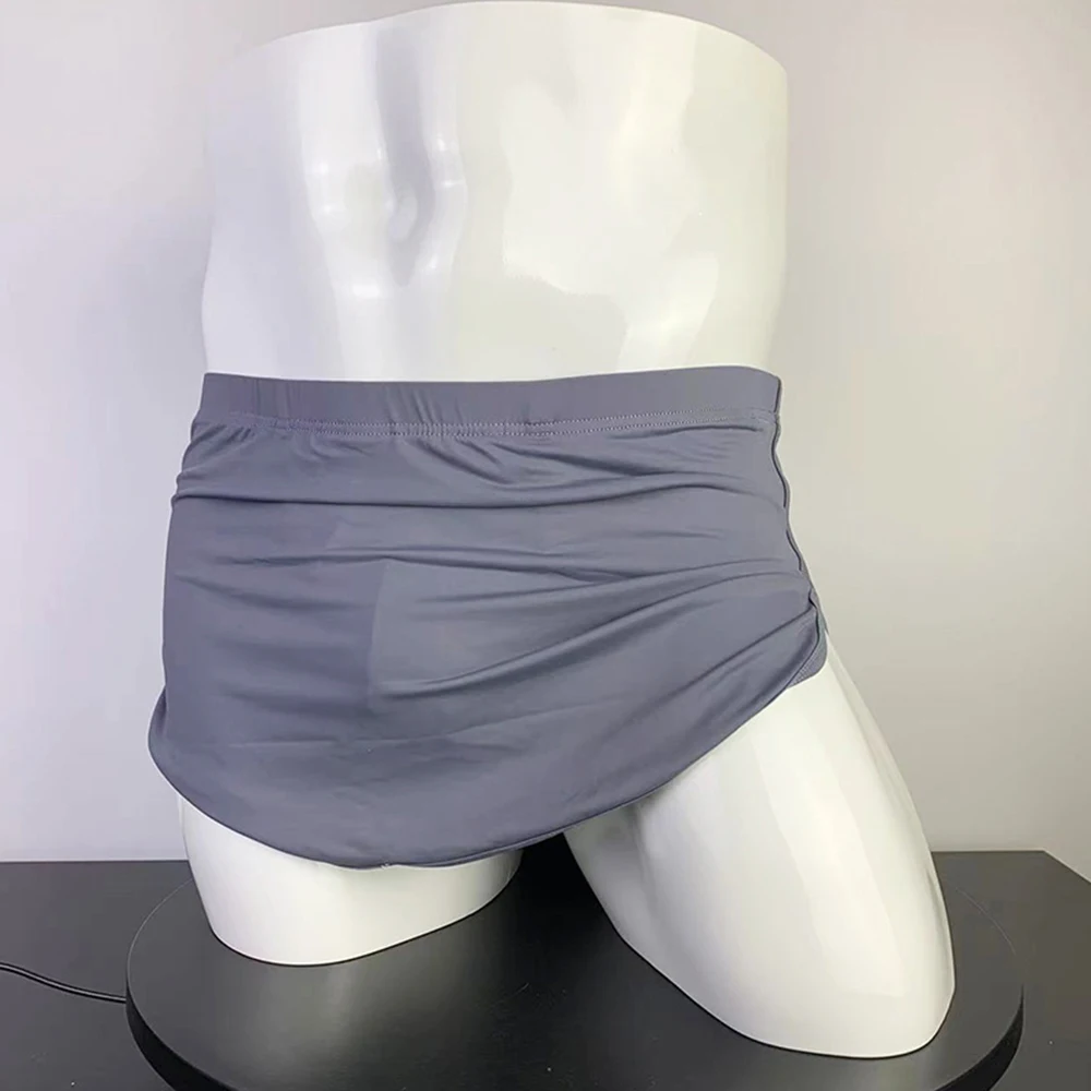 

Men's Panties Soft Underpants Comfortable Home Shorts Boxers Low Rise Pants Underwear Home Clothes Briefs Trunks For Hot Spring